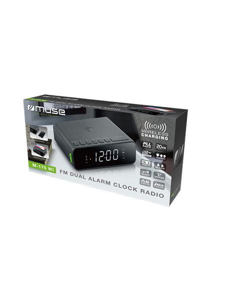 Портативное радио MUSE M-175 WI, Чёрный