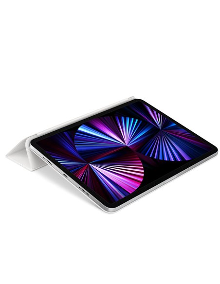 Husă pentru tabletă Apple MJMA3ZMA, 11", Poliuretan, Alb