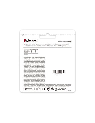 Memorie USB Kingston DataTraveler Kyson, 64GB, Argintiu