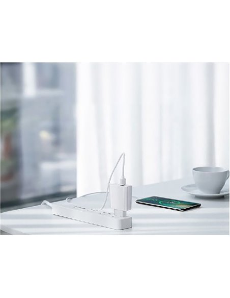 Încărcător Xpower Charger + Type-C to Lightning Cable, PD, QC3.0, Alb Încărcător Xpower Charger + Type-C to Lightning Cable, PD, QC3.0, Alb