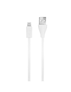 Кабель для зарядки и синхронизации Xpower Lightning cable, Flat, USB Type-A/Lightning, 1м, Белый