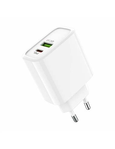 Зарядное устройство Xpower Charger, PD + QC3.0, Белый