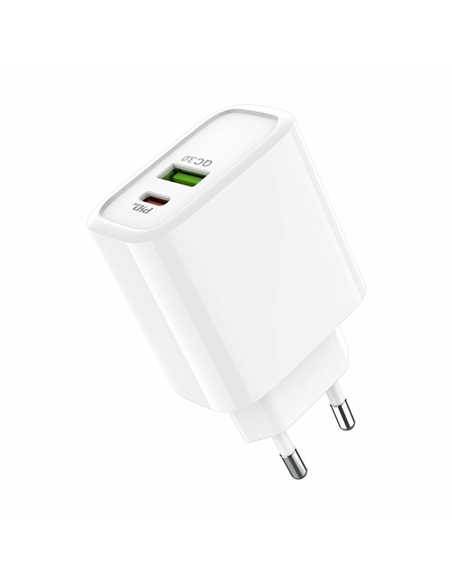 Încărcător Xpower Charger, PD + QC3.0, Alb
