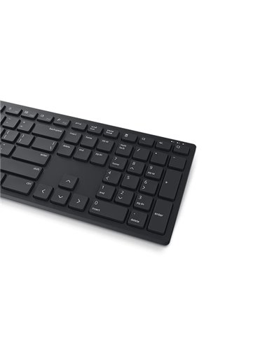 Клавиатура и мышь DELL KM5221W, Беспроводное, Чёрный