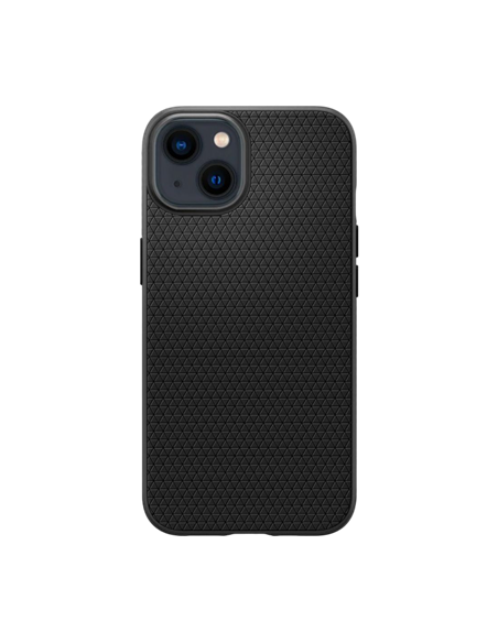 Husă Spigen iPhone 13, Liquid Air, Negru mat