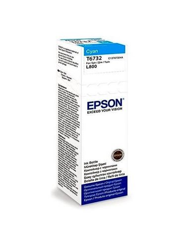 Recipient de cerneală Epson T673, 70ml, Cyan