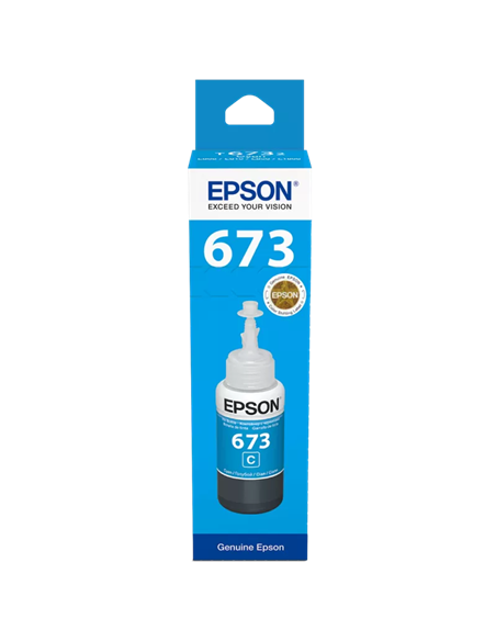 Recipient de cerneală Epson T673, 70ml, Cyan