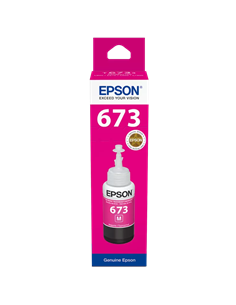 Контейнер с чернилами Epson T673, 70мл, Пурпурный 2