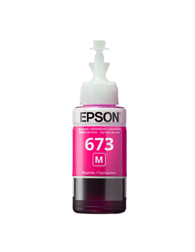 Контейнер с чернилами Epson T673, 70мл, Пурпурный