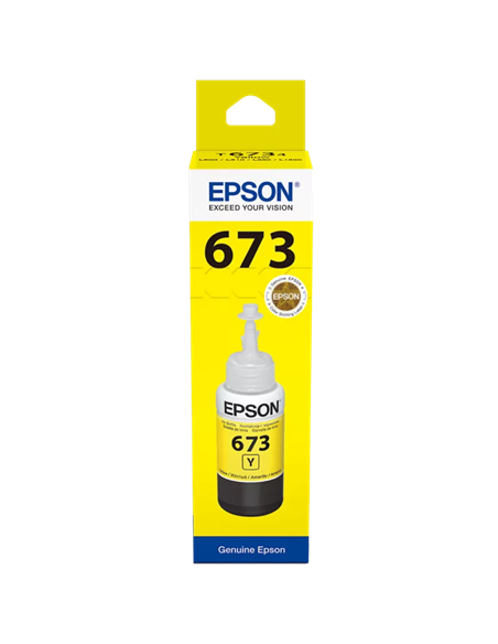Recipient de cerneală Epson T673, 70ml, Galben