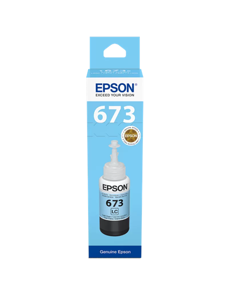 Recipient de cerneală Epson T673, 70ml, Albastru Deschis