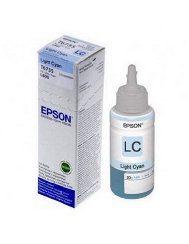 Recipient de cerneală Epson T673, 70ml, Albastru Deschis