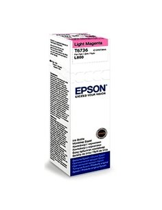 Контейнер с чернилами Epson T673, 70мл, Светло-Пурпурный 2