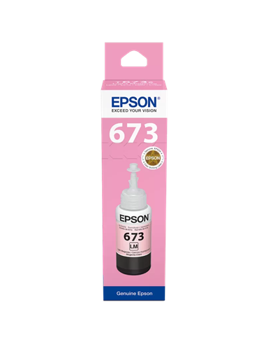 Recipient de cerneală Epson T673, 70ml, Magenta Deschisa