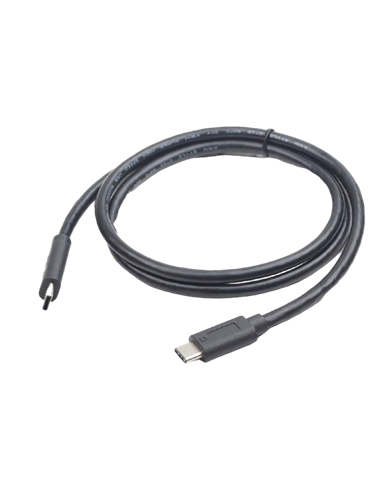 Cablu încărcare și sincronizare Cablexpert CCP-USB3.1-CMCM-1M, USB Type-C/USB Type-C, 1m, Negru
