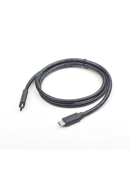 Cablu încărcare și sincronizare Cablexpert CCP-USB3.1-CMCM-1M, USB Type-C/USB Type-C, 1m, Negru