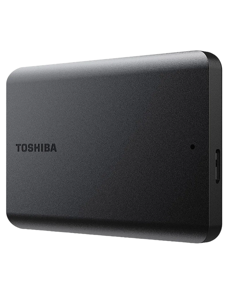 HDD portabil extern Toshiba Canvio Basics, 2 TB, Negru (HDTB520EK3AA)