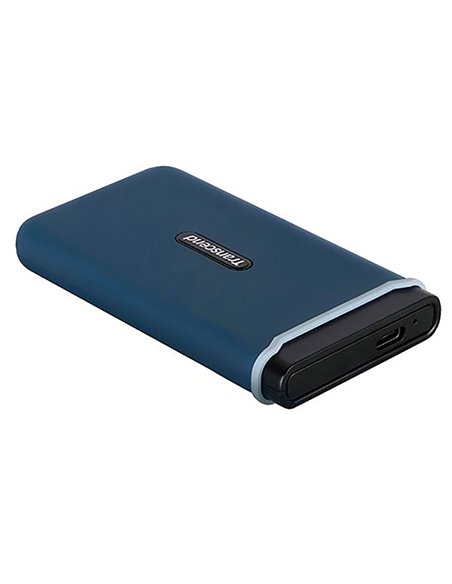 Внешний портативный SSD накопитель Transcend ESD370C, 1 ТБ, Морской Синий (TS1TESD370C)
