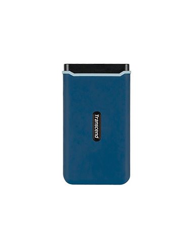 Внешний портативный SSD накопитель Transcend ESD370C, 1 ТБ, Морской Синий (TS1TESD370C)