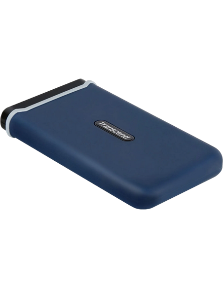 Внешний портативный SSD накопитель Transcend ESD370C, 1 ТБ, Морской Синий (TS1TESD370C)