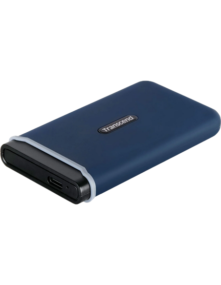 Внешний портативный SSD накопитель Transcend ESD370C, 1 ТБ, Морской Синий (TS1TESD370C)