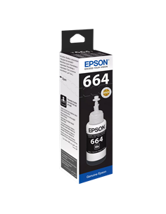 Recipient de cerneală Epson T664, 70ml, Negru 2