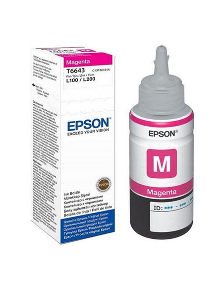 Recipient de cerneală Epson T664, 70ml, Magenta