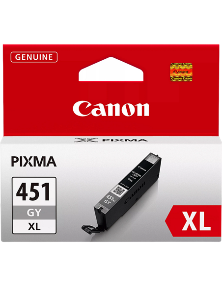 Картридж чернильный Canon CLI-451 XLGY, 11мл, Серый