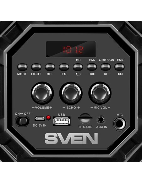 Портативная колонка SVEN PS-550, Чёрный
