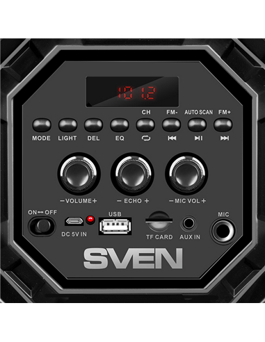 Boxă portabilă SVEN PS-550, Negru