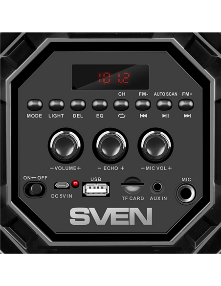 Портативная колонка SVEN PS-550, Чёрный