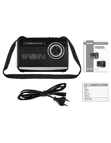 Портативное радио SVEN SRP-535, Чёрный