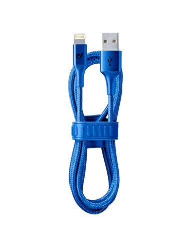 Cablu încărcare și sincronizare Cellularline Satellite MFI, USB Type-A/Lightning, 1m, Albastru