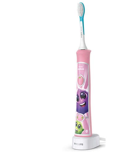 Periuța de dinți electrică sonică PHILIPS HX6352/42, Roz
