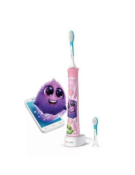 Periuța de dinți electrică sonică PHILIPS HX6352/42, Roz
