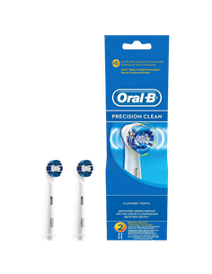 Насадка для электрической зубной щетки BRAUN Precision Clean, Белый