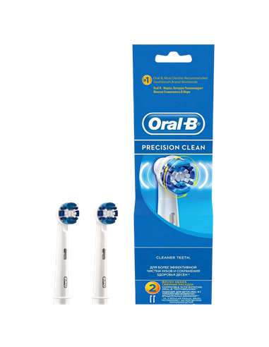 Насадка для электрической зубной щетки BRAUN Precision Clean, Белый