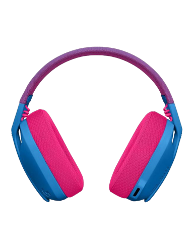 Игровая Гарнитура Logitech G435, Беспроводной, Синий/Розовый