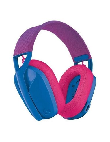 Игровая Гарнитура Logitech G435, Беспроводной, Синий/Розовый
