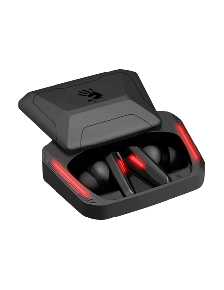Căști gaming Bloody M70, Fără fir, Negru/Rosu
