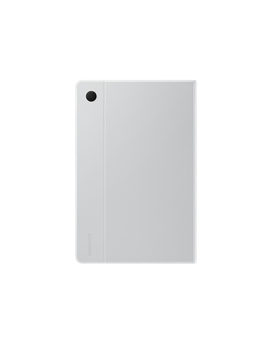 Husă pentru tabletă Samsung Tab A8 Book Cover, 10,5", Poliuretan, Argintiu
