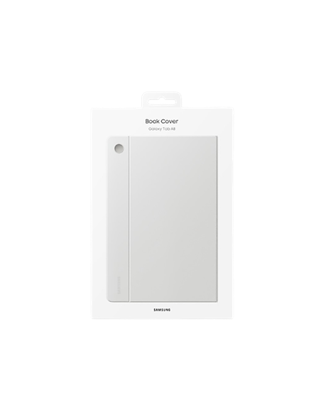 Чехол для планшета Samsung Tab A8 Book Cover, 10,5", Полиуретан, Серебристый
