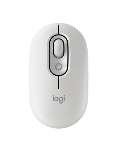Mouse Wireless Logitech POP, Alb
