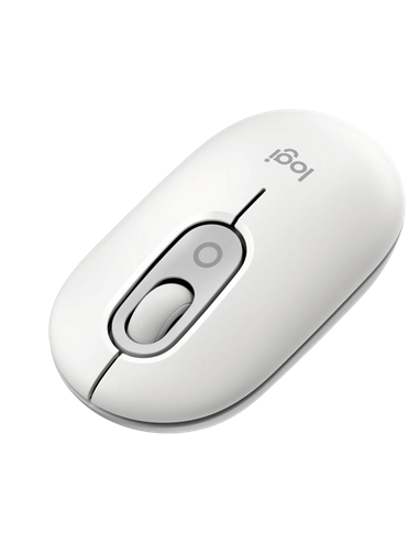 Mouse Wireless Logitech POP, Alb