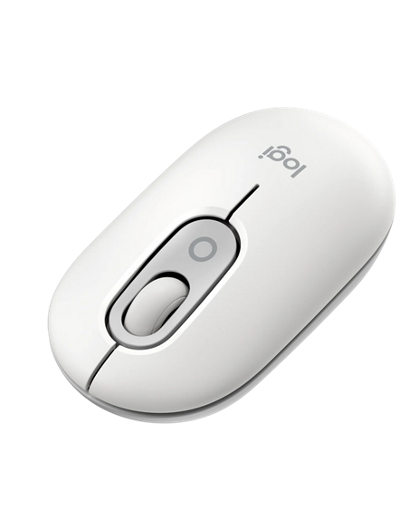 Mouse Wireless Logitech POP, Alb