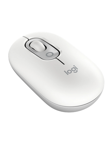 Mouse Wireless Logitech POP, Alb