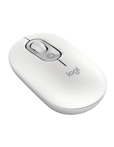 Mouse Wireless Logitech POP, Alb