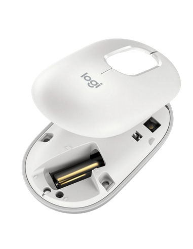 Mouse Wireless Logitech POP, Alb