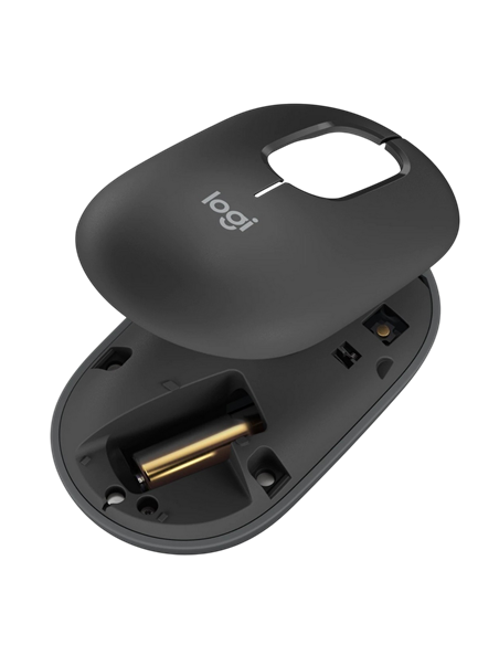 Беcпроводная мышь Logitech POP, Графитовый