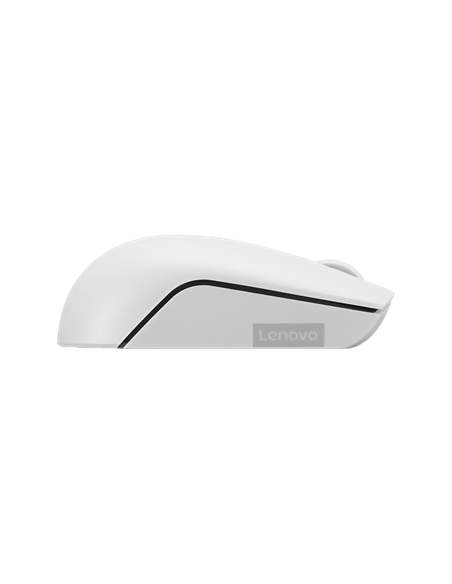 Mouse Wireless Lenovo 300 Compact, Alb